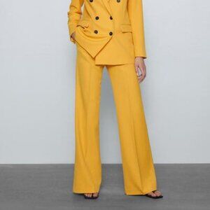 New w/o tags - Zara Mustard Dress Pants